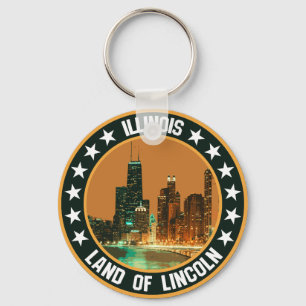 Illinois key ring