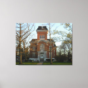 Illinois living canvas print