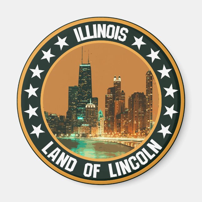 Illinois                                           magnet (Front)