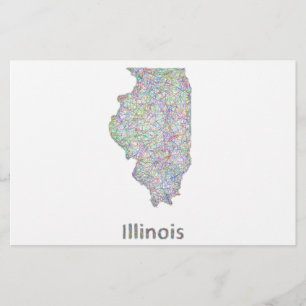 Illinois map
