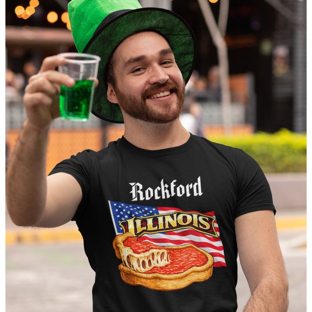 Illinois Men's Dark Tee (Home is Illinois—And It Tastes Like This)