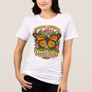 Illinois Monarch Pride Tri-Blend Shirt