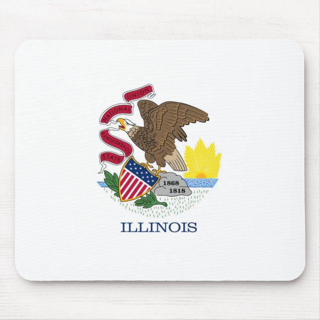 Illinois Mouse Pad (Front)
