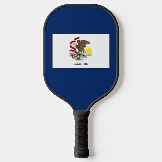 Illinois Pickleball Paddle (Front)