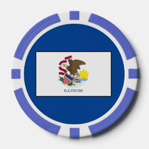 Illinois Poker Chips