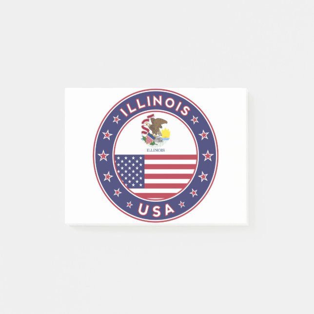Illinois Post-it Notes (Front)