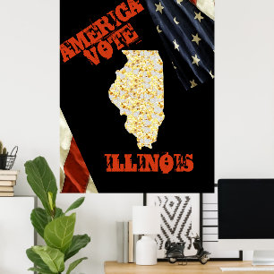 ILLINOIS  POSTER