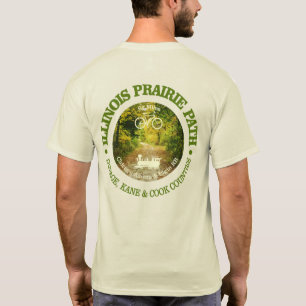 Illinois Prairie Path (cycling c) T-Shirt