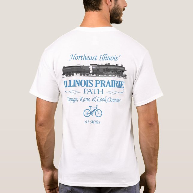 Illinois Prairie Path (RT2) T-Shirt (Back)