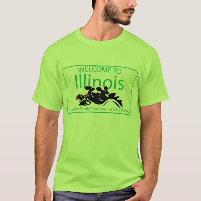 Illinois Roadkill T-Shirt (Front)