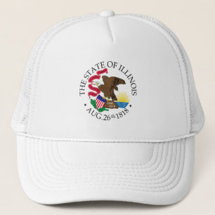 Illinois sign trucker hat