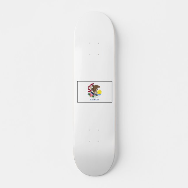 Illinois Skateboard (Front)