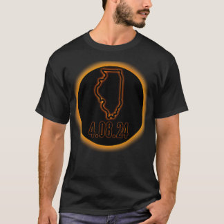Illinois solar eclipse 2024 TShirt