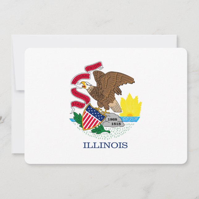 Illinois State Flag Design (Front)