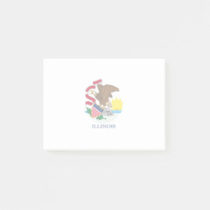 Illinois State Flag Design Post-it Notes