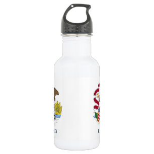Illinois State Flag Liberty Bottle
