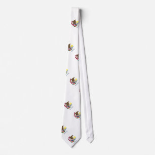Illinois State Flag Tie