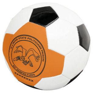Illinois State Politicians Prison Soccer Ball
