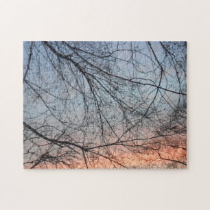 Illinois sunset jigsaw puzzle