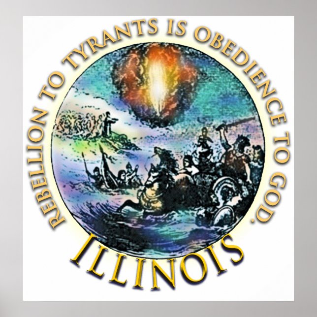 Illinois Tea Party Posters (Front)