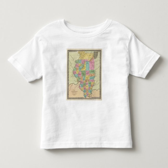 Illinois Toddler T-Shirt (Front)
