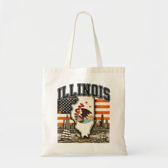 Illinois Tote Bag (Front)