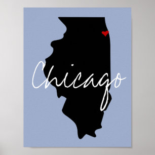 Illinois Town Poster