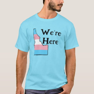 Illinois Trans Pride We’re Here T-Shirt