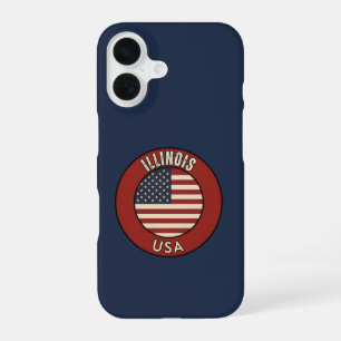 Illinois United States of America iPhone 16 Case