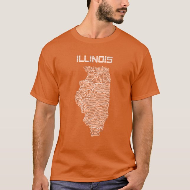 Illinois Unknown Elevations T-Shirt (Front)