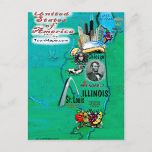 Illinois USA Card
