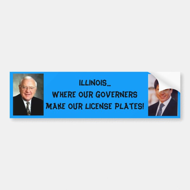 Illinois...Where our ... Bumper Sticker (Front)