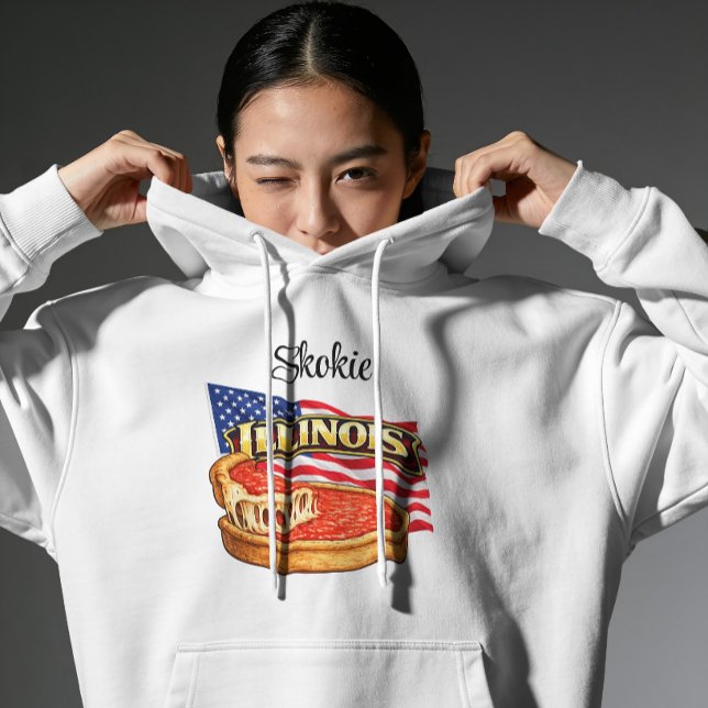 Illinois Women's Pullover Hoodie  (Home is Illinois—And It Tastes Like This)