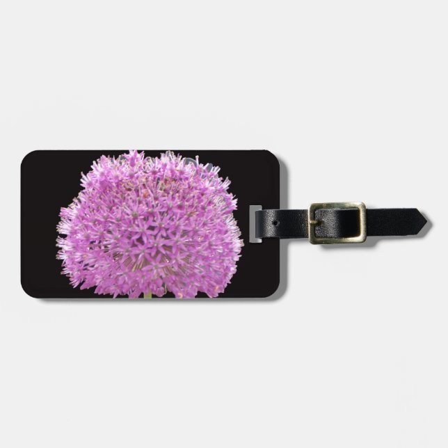 Illium Summer Spring Flower -Irish Design Luggage Tag (Front Horizontal)