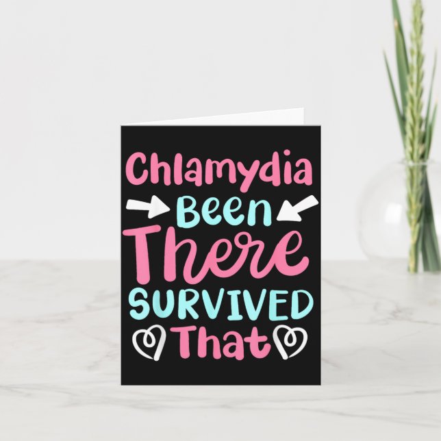Illness Survivor Been There Survived That Graphic Card (Front)