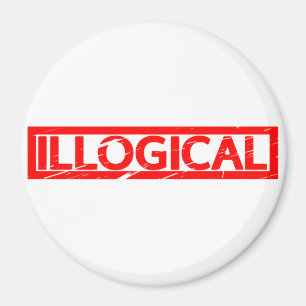 Illogical Stamp Magnet