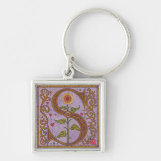 Illuminata *S* Monogrammed  Keychain