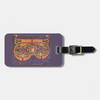 Illuminated B luggage tag