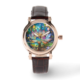 Illuminated Blooming Lotus Flower Watch