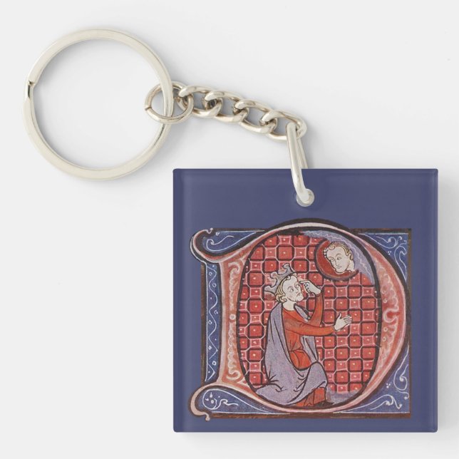Illuminated Initial D key ring (Front)