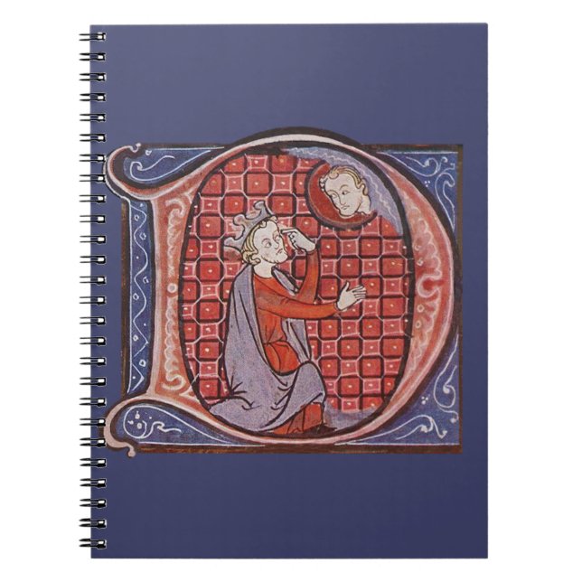 Illuminated Initial D notepad Notebook (Front)