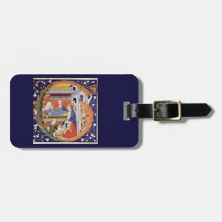 Illuminated Initial G Luggage Tag