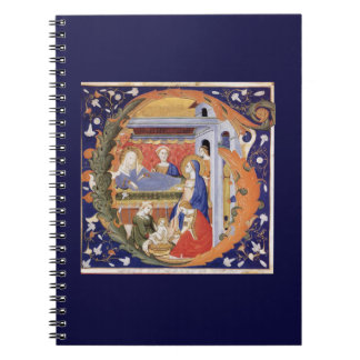Illuminated Initial G Notebook