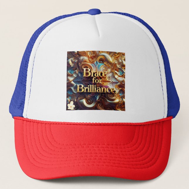 "Illuminated Inspiration" Trucker Hat (Front)