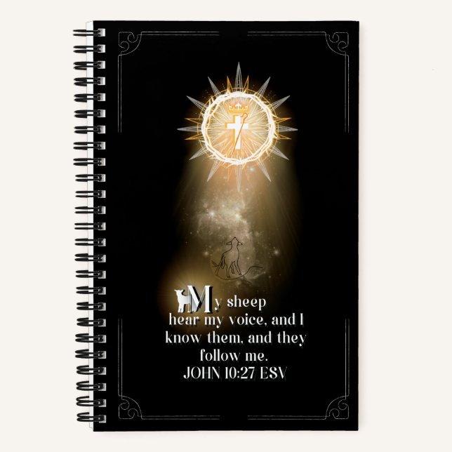 Illuminated Journal M (Front)
