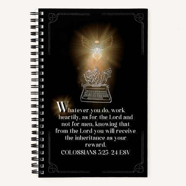 Illuminated Journal W (Front)