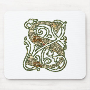 Illuminated Letter "S" Mouse Pad