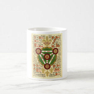 Illuminated Manuscript of the Holy Trinity Coffee Mug