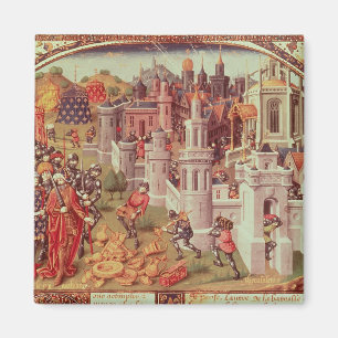 Illuminated miniature from a universal magnet