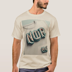 Illuminated Noor 3D Logo Tee